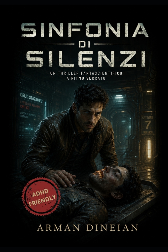 Sinfonia di Silenzi: Un thriller fantascientifico a ritmo serrato - per chi ama leggere senza respirare cover