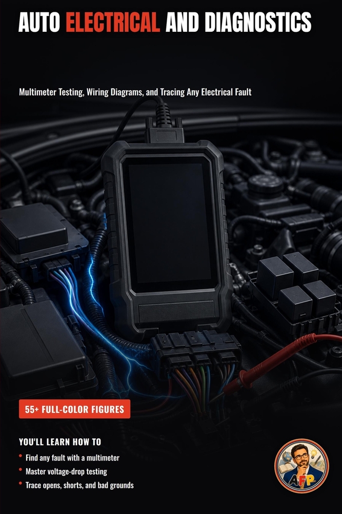 Auto Electrical and Diagnostics: Testing Circuits, Reading Codes, and Tracing Faults Like a Pro cover