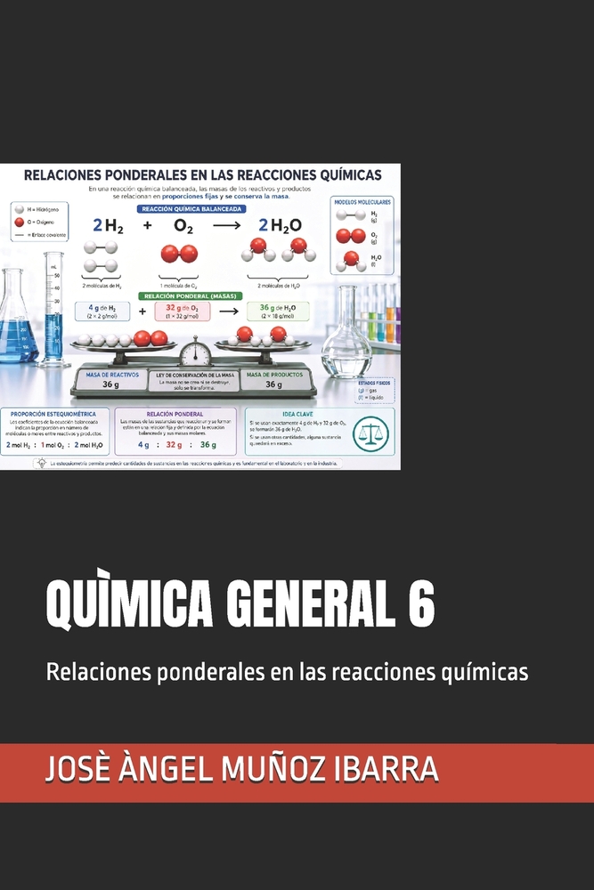 Quìmica General 6: Relaciones ponderales en las reacciones químicas cover