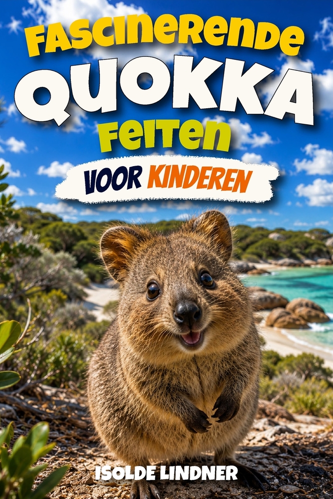 Fascinerende Quokka-feiten voor slimme kinderen: Ontdek het gelukkigste buideldier ter wereld en het geweldige wild van Australië cover