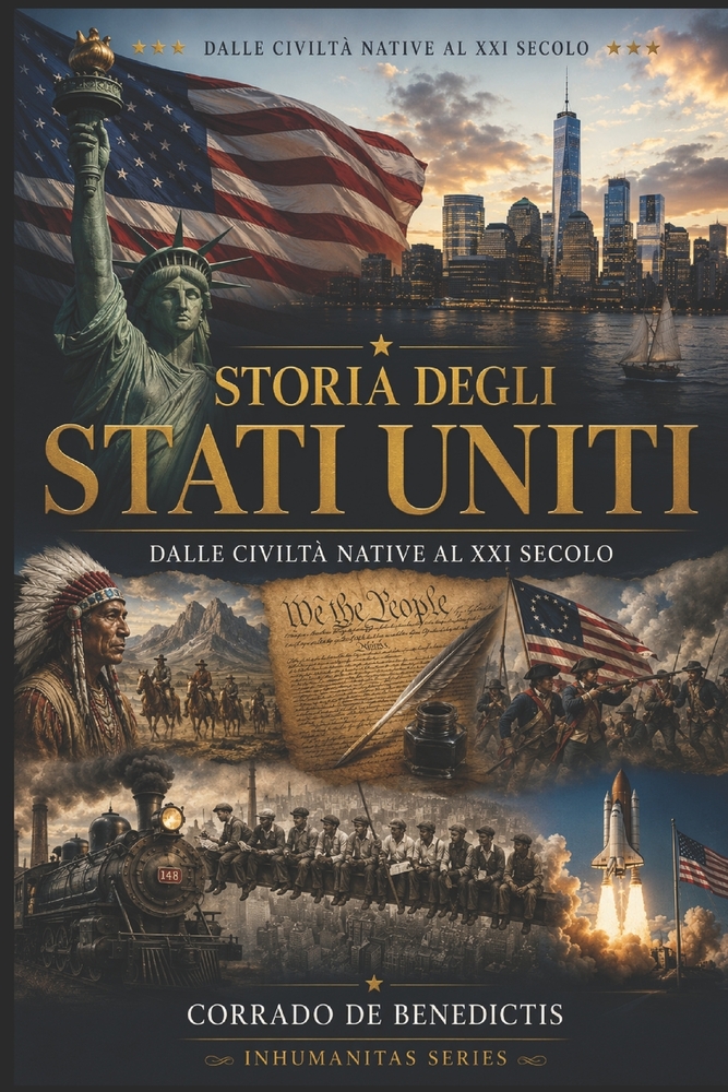 Storia Degli Stati Uniti: Dalle civiltà native al XXI secolo cover