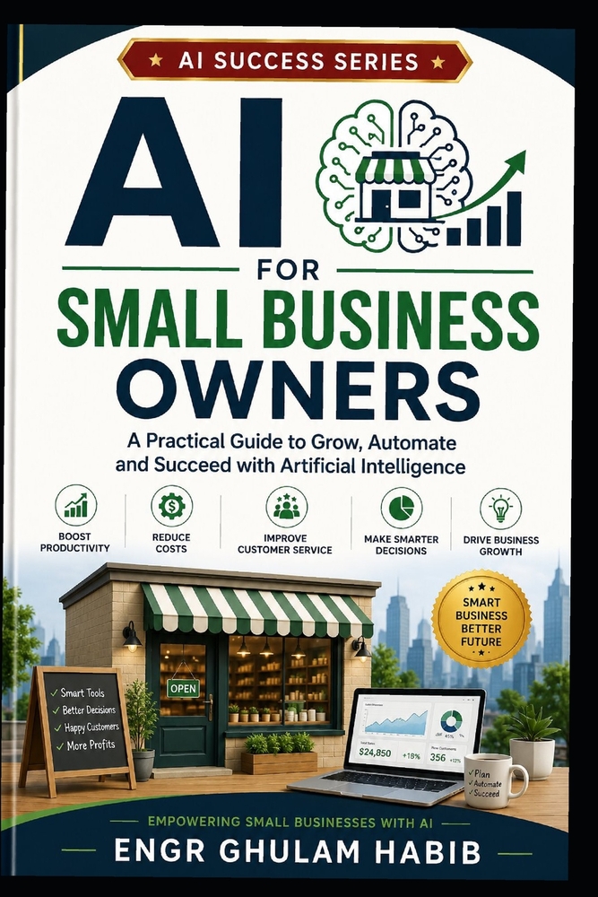 AI for Small Business Owners: Grow Faster, Save Time, and Increase Profits with Artificial Intelligence cover