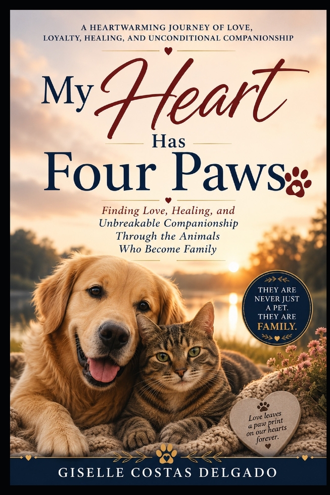 My Heart Has Four Paws: Finding Love, Healing, and Unbreakable Companionship Through the Animals Who Become Family cover