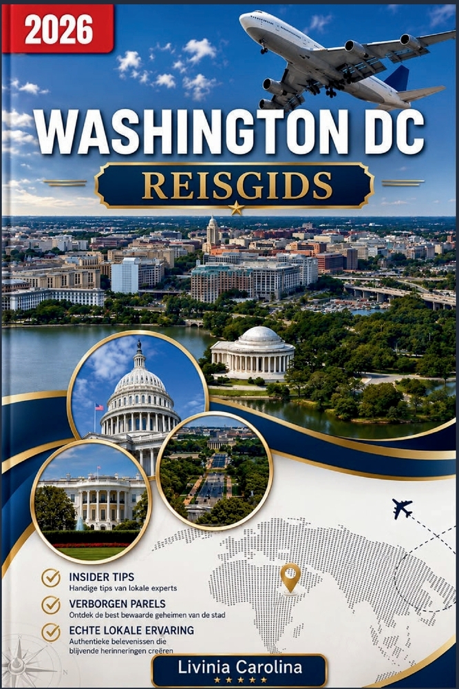 Washington, DC Reisgids 2026: De ultieme insidergids voor de hoofdstad van Amerika - Lokale geheimen, niet te missen bezienswaardigheden, wijken, eten cover