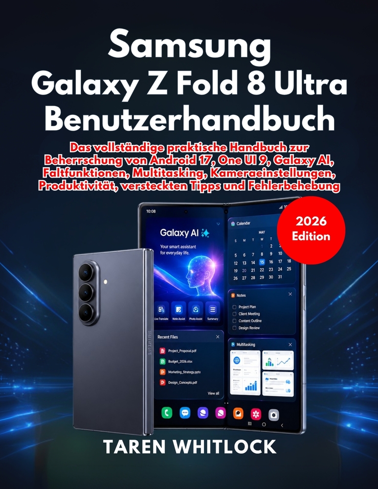 Samsung Galaxy Z Fold 8 Ultra Benutzerhandbuch cover