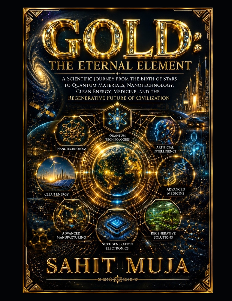 Gold: The Eternal Element: A Scientific Journey from the Birth of Stars to Quantum Materials, Nanotechnology, Clean Energy, Medicine, and the Regenera cover
