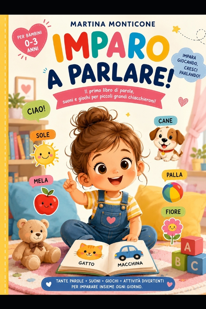 Impara Con i suoni!: un libro per bambini che stanno imparando a parlare! cover