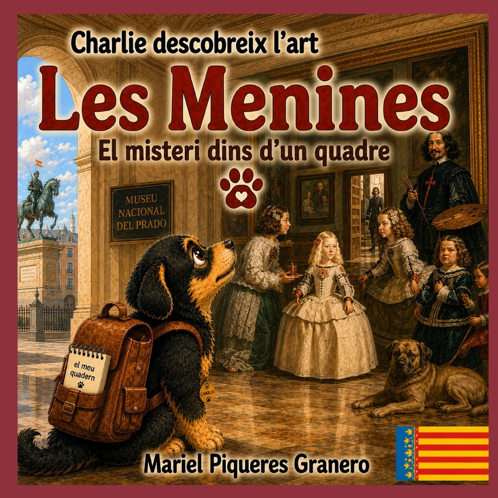Charlie i les Menines. El misteri dins d'un quadre: Col-lecció Charlie descobreix l'art. 5-8 anys cover