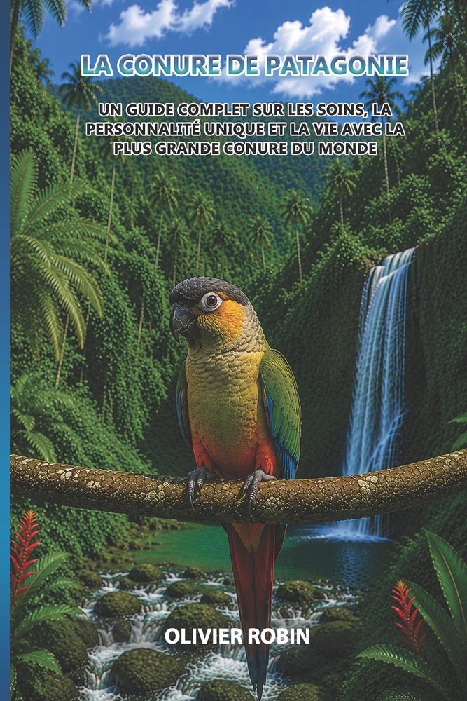 La Conure de Patagonie: Un guide complet sur les soins, la personnalité unique et la vie avec la plus grande conure du monde cover