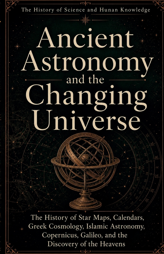The History of Science and Human Knowledge: Ancient Astronomy and the Changing Universe: The History of Star Maps, Calendars, Greek Cosmology, Islamic cover