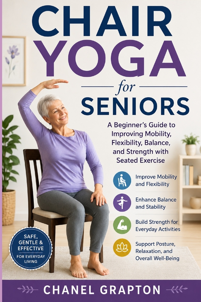 Chair Yoga for Seniors: A Beginner's Guide to Improving Mobility, Flexibility, Balance, and Strength with Seated Exercise cover
