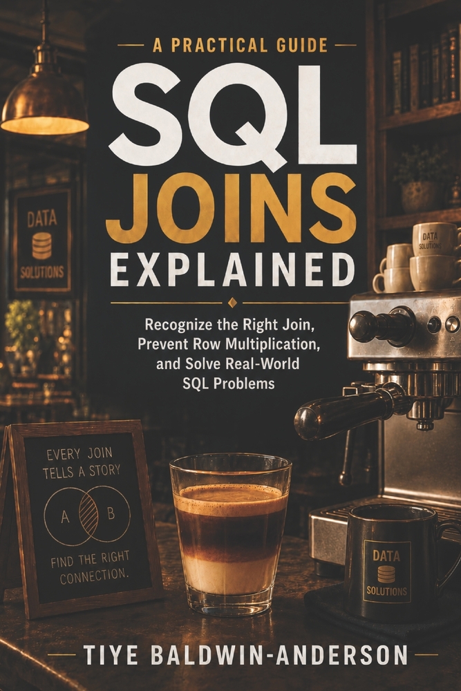 SQL JOINs Explained: Recognize the Right Join, Prevent Row Multiplication, and Solve Real-World SQL Problems cover