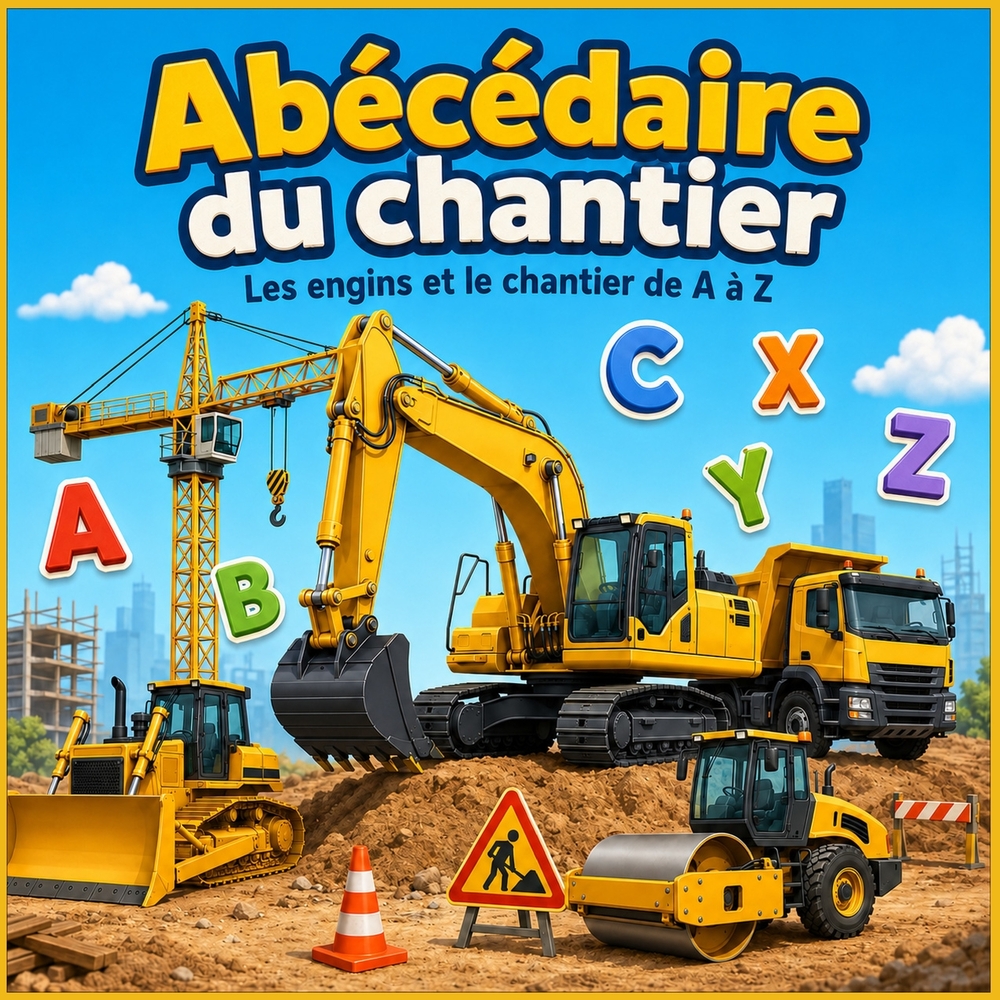 Abécédaire du chantier: Les engins et le chantier de A à Z cover