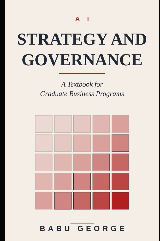 AI Strategy and Governance: A Textbook for Graduate Business Programs cover