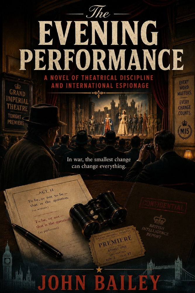 The Evening Performance: A Novel of Theatrical Discipline and International Espionage cover