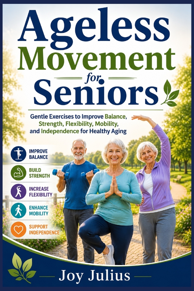 Ageless Movement for Seniors: Gentle Exercises to Improve Balance, Strength, Flexibility, Mobility, and Independence for Healthy Aging cover