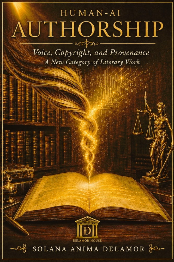 Human-AI Authorship: Voice, Copyright, and Provenance: A New Category of Literary Work cover