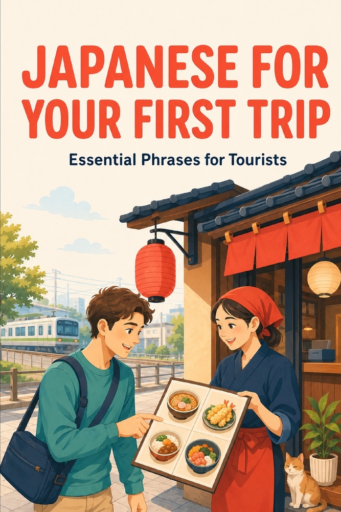 Japanese for Your First Trip: Essential Phrases for Tourists cover
