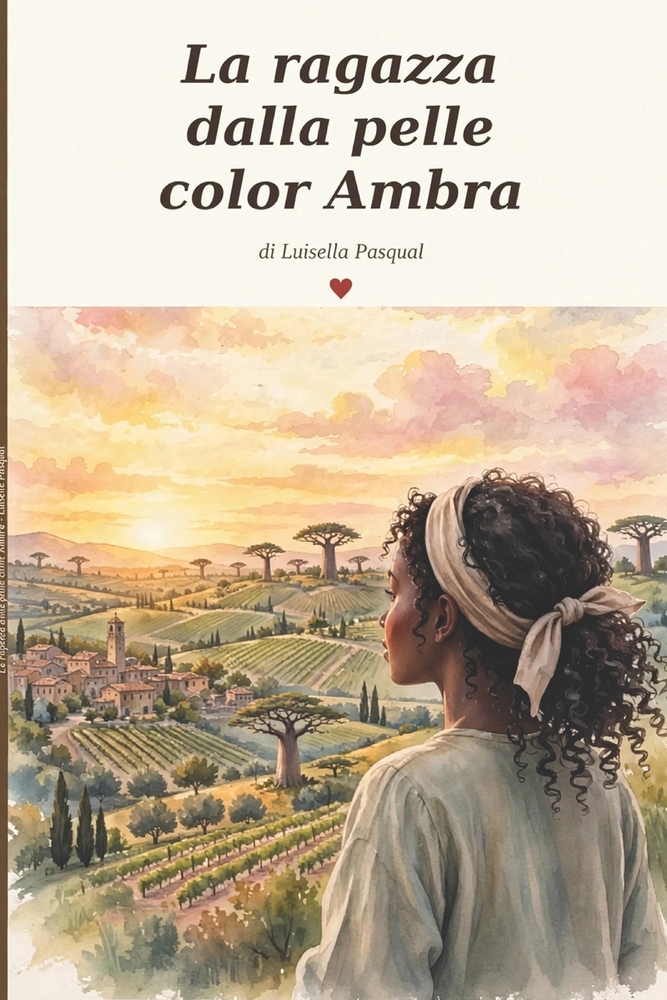 La ragazza dalla pelle color ambra: Tra il sole del Senegal e il cuore dell'Italia cover