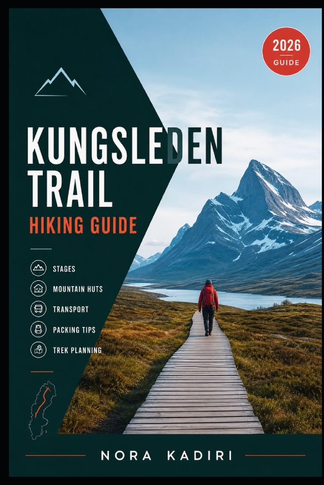 Kungsleden Trail Hiking Guide: Trail Stages, Mountain Huts, Route Planning & Walking Tips cover