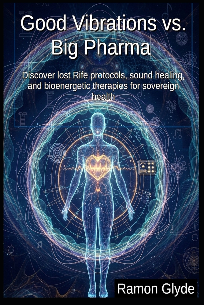Good Vibrations vs. Big Pharma: Discover lost Rife protocols, sound healing, and bioenergetic therapies for sovereign health cover