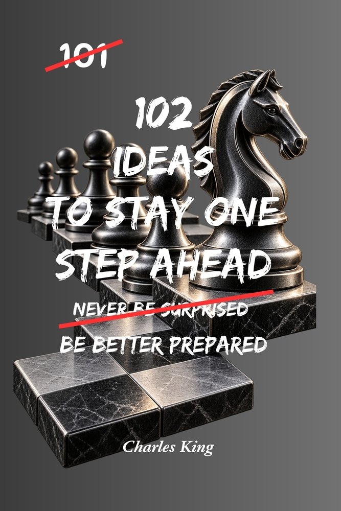 102 Ideas To Stay One Step Ahead: No Predicting The Future. Simple Everyday Ideas To Think Ahead, Stay Prepared, Spot Opportunities, and Be Ready For cover
