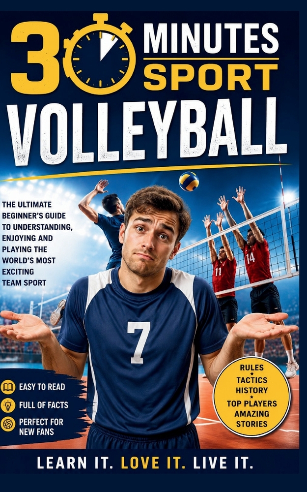 Volleyball: The Ultimate Beginners Guide cover