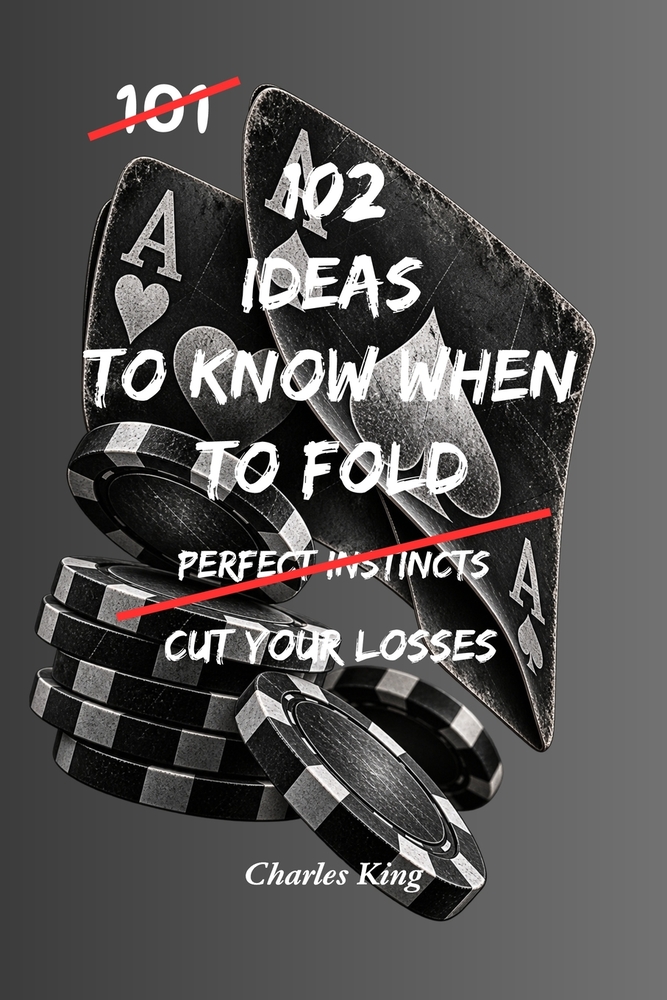 102 Ideas To Know When To Fold: No Perfect Exit. Simple Everyday Ideas To Recognise When Something Is Not Working, Stop Wasting Time, Let Go, and Know cover