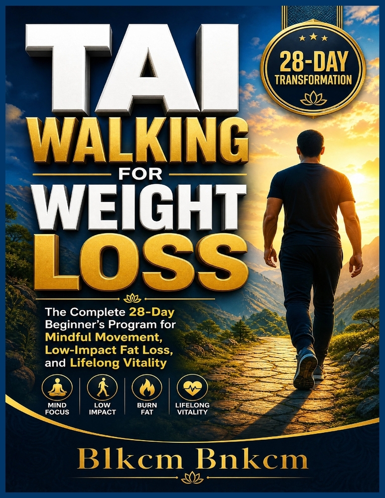 Tai Walking for Weight Loss: The Complete 28-Day Beginner's Program for Mindful Movement, Low-Impact Fat Loss, Better Balance, and Lifelong Vitality cover