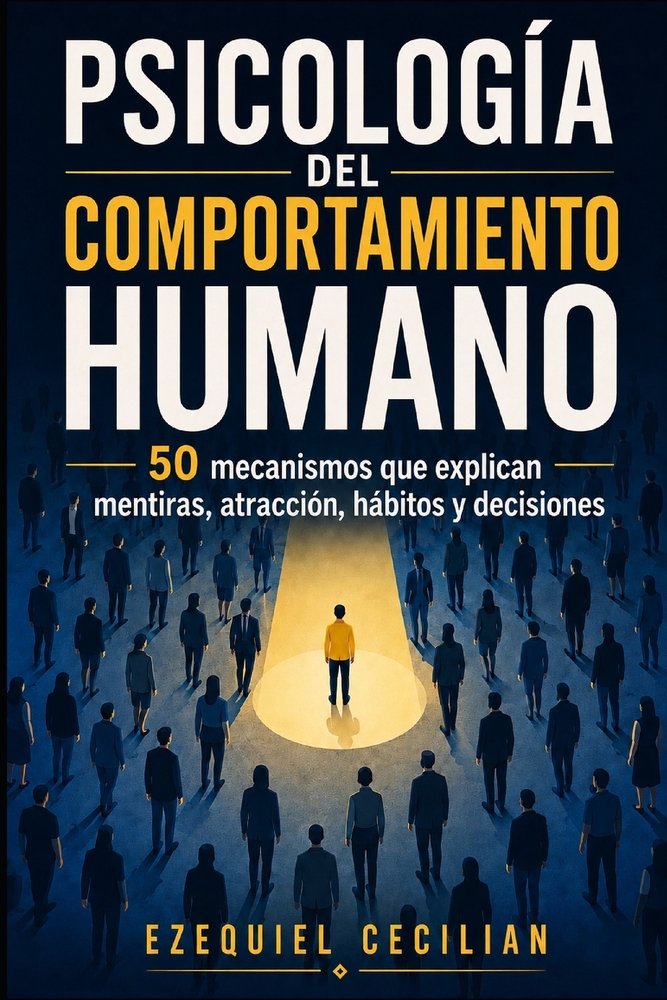 Psicología del Comportamiento Humano: 50 mecanismos que explican mentiras, atracción, hábitos y decisiones cover
