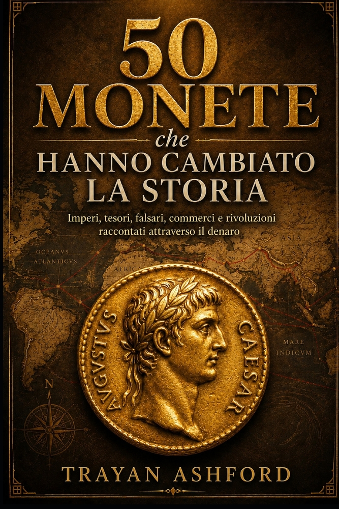 50 monete che hanno cambiato la storia: Imperi, tesori, falsari, commerci e rivoluzioni raccontati attraverso il denaro cover