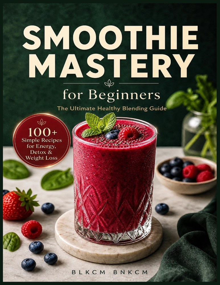 Smoothie Mastery for Beginners: 100+ Simple Recipes for Energy, Detox & Weight Loss - The Ultimate Healthy Blending Guide cover
