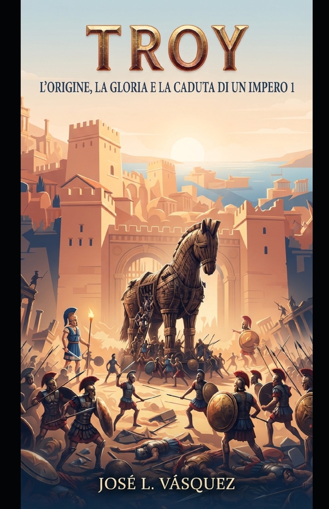 Troy: L'Origine, La Gloria E La Caduta Di Un Impero 1 cover