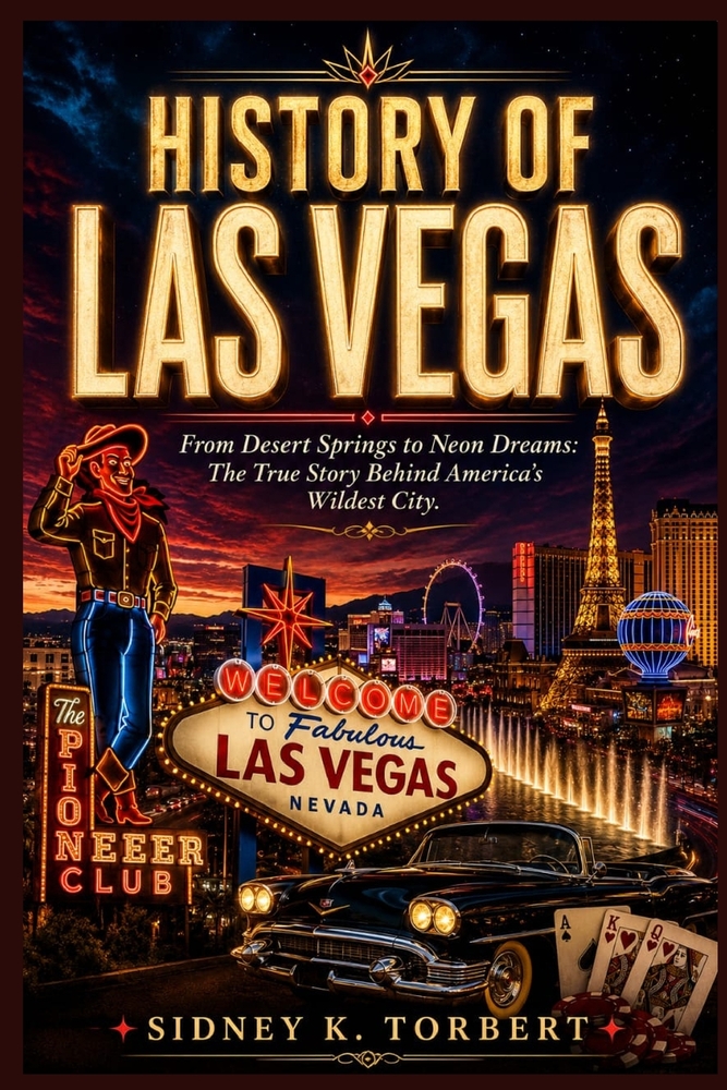 History of Las Vegas: From Desert Springs to Neon Dreams: The True Story Behind America's Wildest City cover