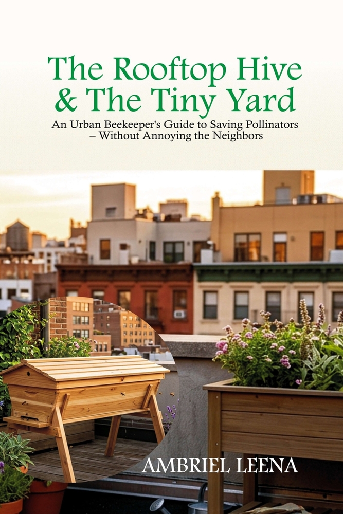 The Rooftop Hive & the Tiny Yard: An Urban Beekeeper's Guide to Saving Pollinators - Without Annoying the Neighbors cover