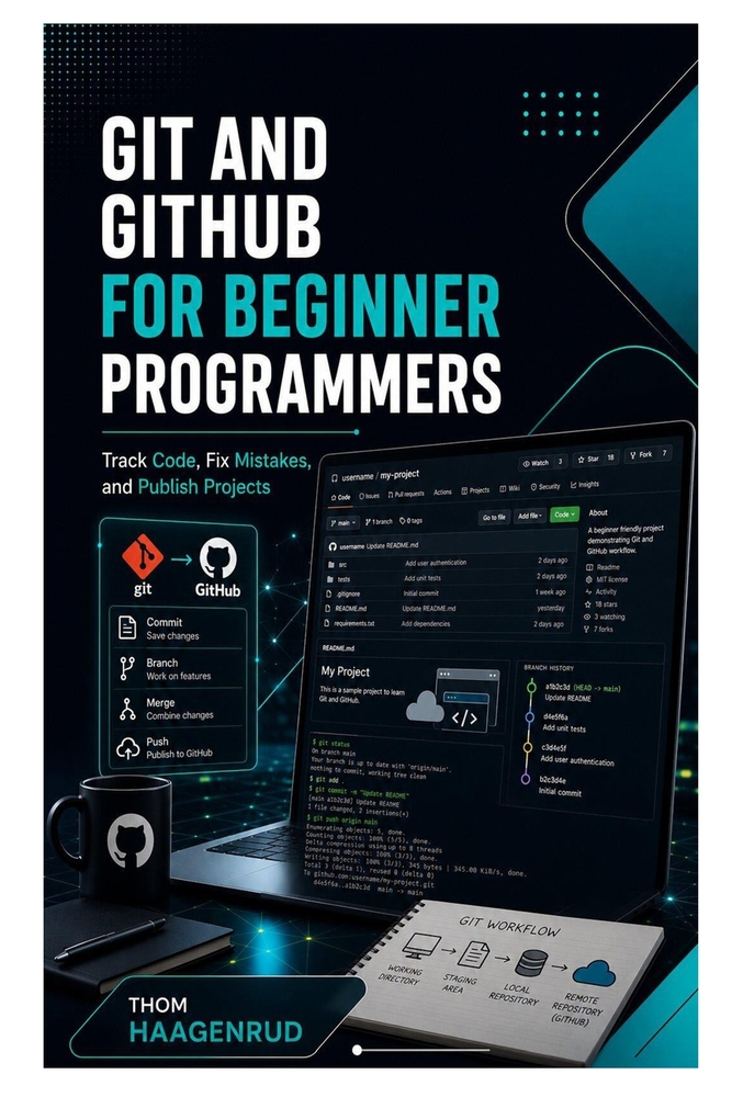 Git and GitHub for Beginner Programmers: Track Code, Fix Mistakes, and Publish Projects cover