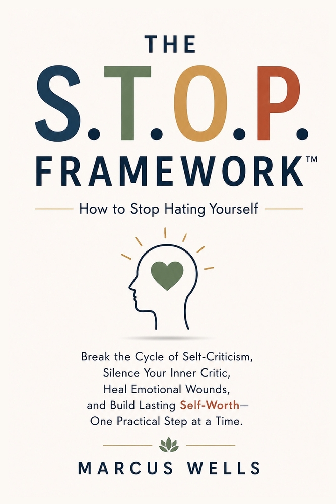 How to Stop Hating Yourself: The S.T.O.P. Method: Break the Cycle of Self-Criticism, Silence Your Inner Critic, Heal Emotional Wounds, and Build Lasti cover