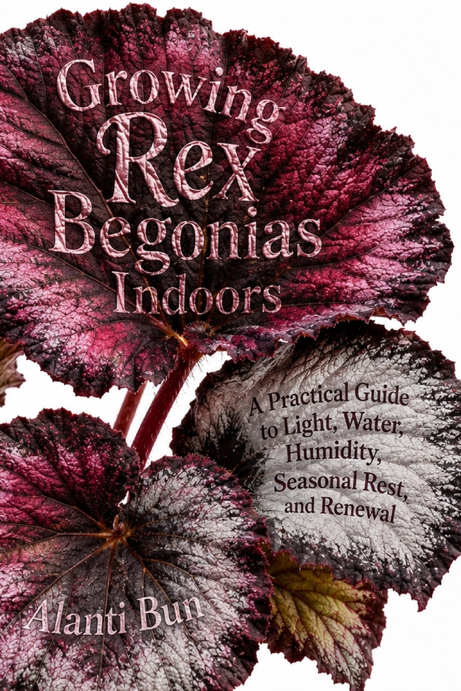 Growing Rex Begonias Indoors: A Practical Guide to Light, Water, Humidity, Seasonal Rest, and Renewal cover
