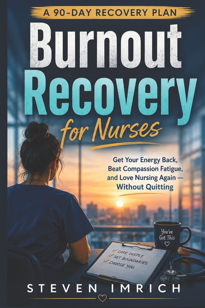 Burnout Recovery for Nurses: Get Your Energy Back, Beat Compassion Fatigue, and Love Nursing Again - Without Quitting cover