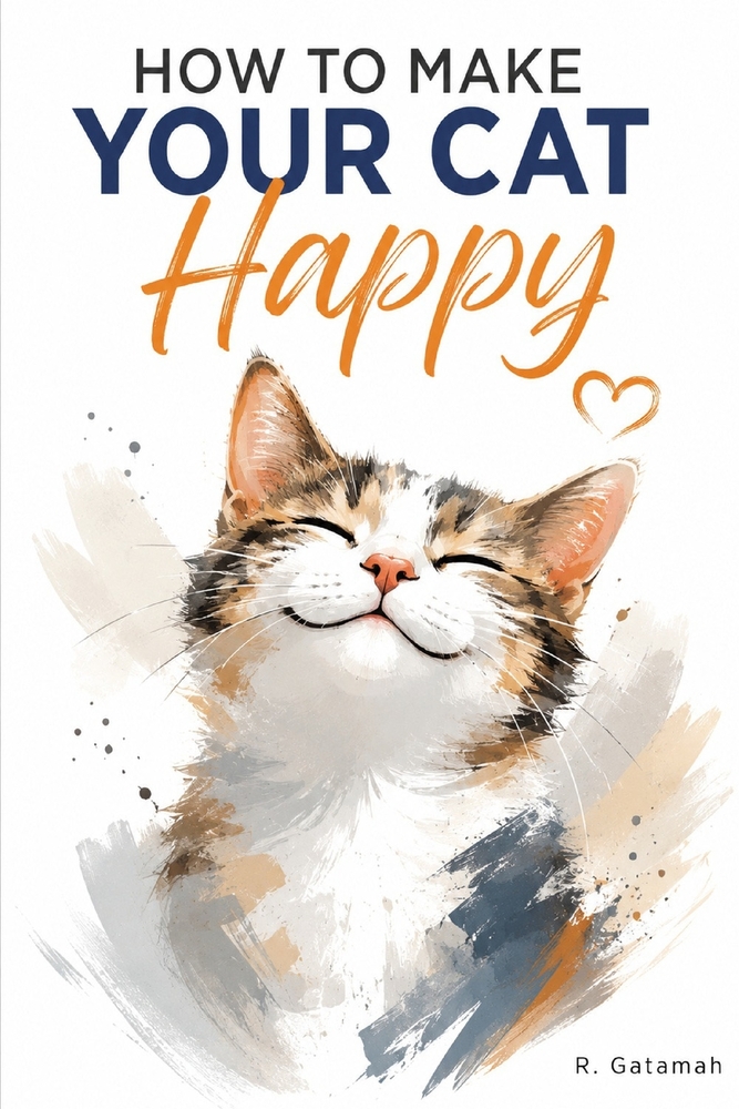 How to Make Your Cat Happy: Complete Guide to Choosing, Raising, Feeding, and Caring for a Contented Cat-From Kittenhood to the Senior Years cover