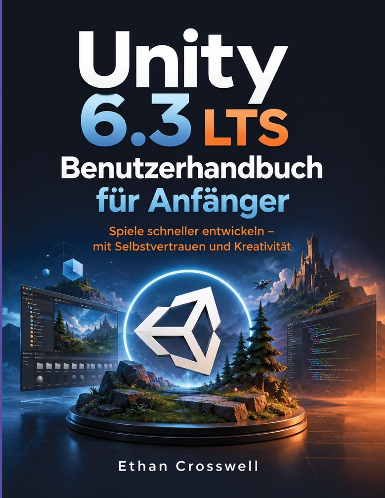 Unity 6.3 LTS Benutzerhandbuch für Anfänger: Spiele schneller entwickeln - mit Selbstvertrauen und Kreativität cover
