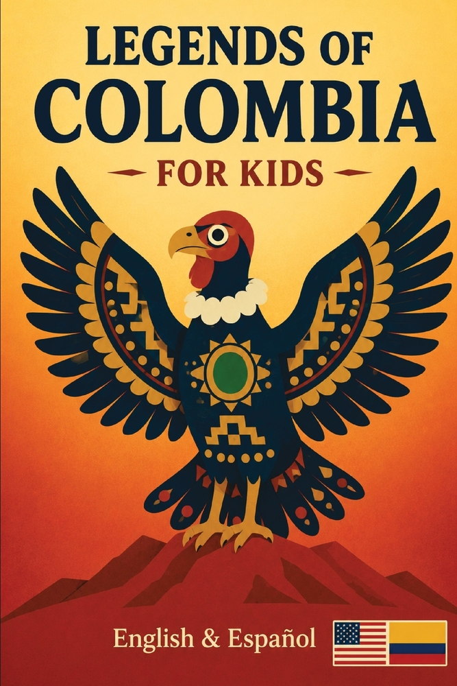 Legends of Colombia for Kids: Bilingual Colombian Folktales for Young Readers (English-Spanish Edition) cover