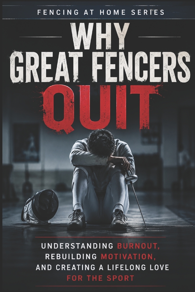 Why Great Fencers Quit: Understanding Burnout, Rebuilding Motivation, and Creating a Lifelong Love for the Sport cover