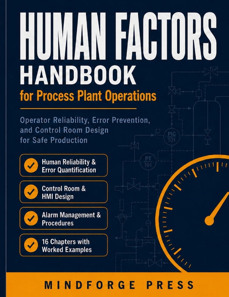 Human Factors Handbook for Process Plant Operations: Operator Reliability, Error Prevention, and Control Room Design for Safe Production cover