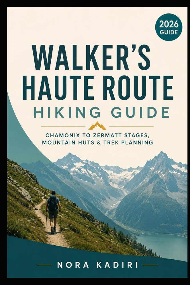 Walker's Haute Route Hiking Guide: Chamonix to Zermatt Stages, Mountain Huts & Trek Planning cover
