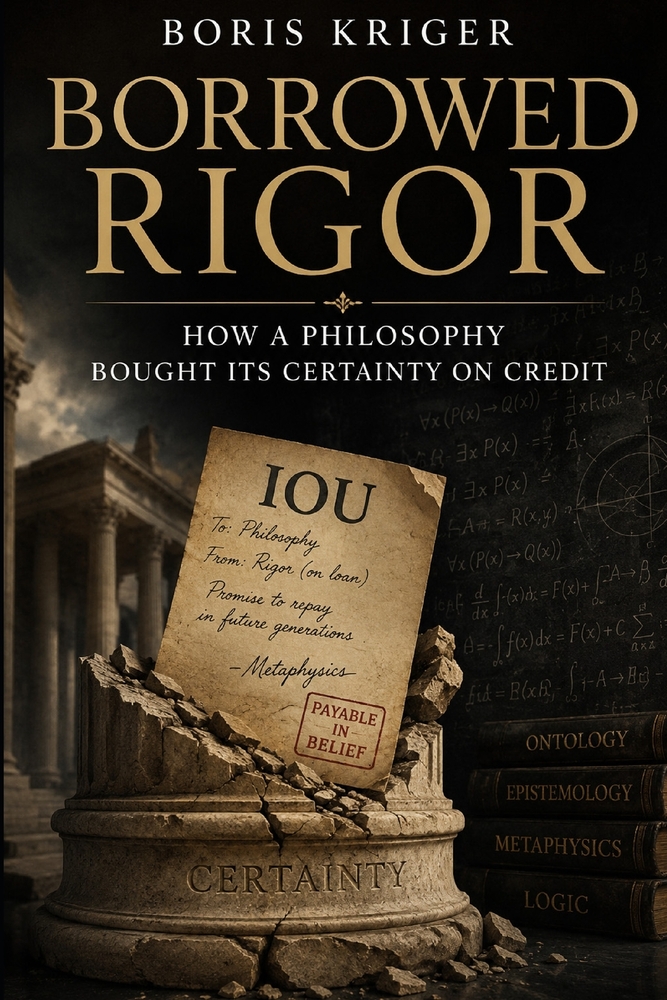 Borrowed Rigor: How a Philosophy Bought Its Certainty on Credit cover