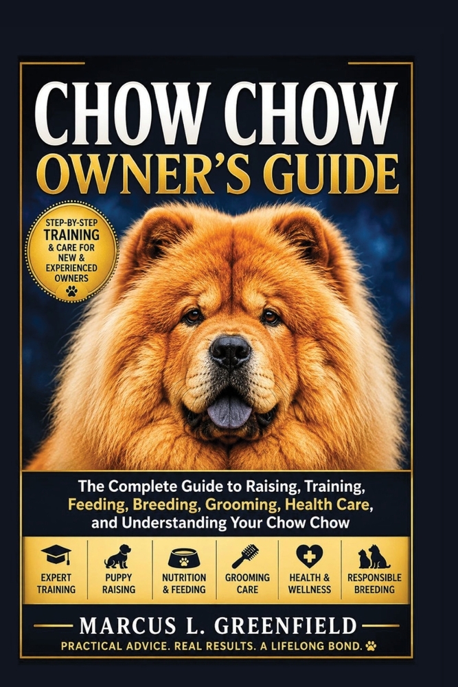 Chow Chow Owner's Guide: The Complete Guide to Raising, Training, Feeding, Breeding, Grooming, Health Care, and Understanding Your Chow Chow cover