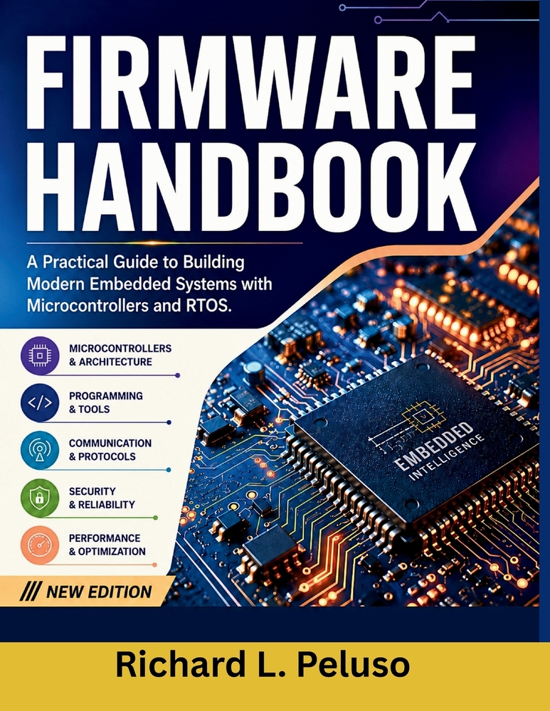 Firmware Handbook: A Practical Guide to Building Modern Embedded Systems with Microcontrollers and RTOS cover