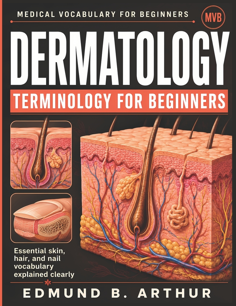 Dermatology Terminology for Beginners: Essential skin, hair, and nail vocabulary explained clearly cover