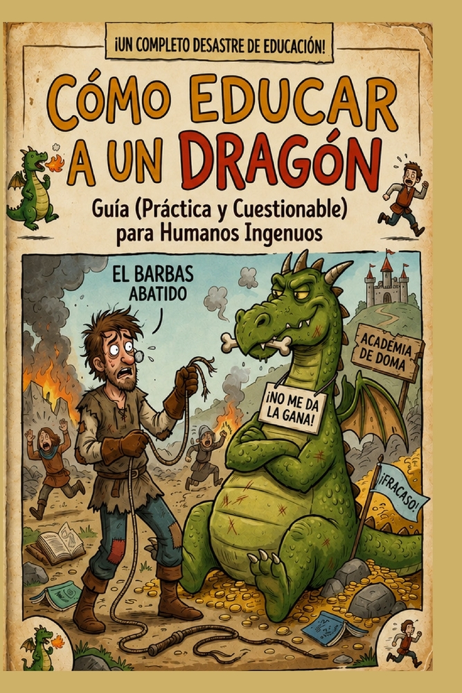 Como educar un dragón: Manual completo para aprendices, maestros y algún que otro superviviente cover